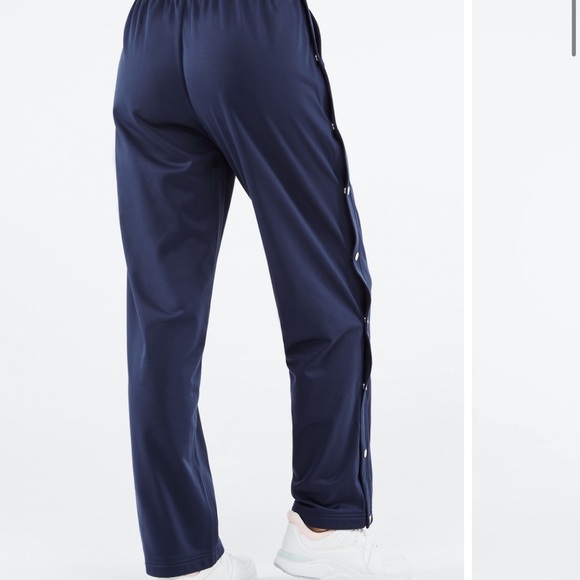 Fabletics Blue Maxi Skirt with Slit and Tie Front for Casual Wear - Picture 2 of 10